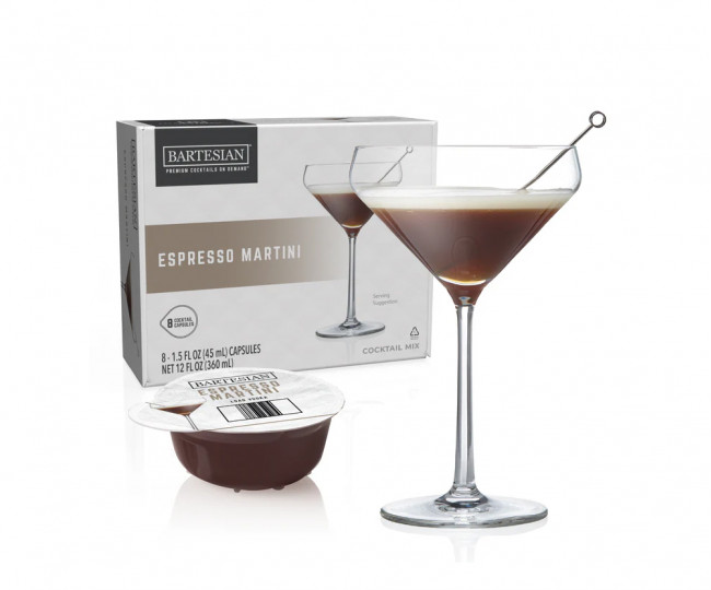 Bartesian Espresso Martini  Pack  of 8 Cocktail Capsules